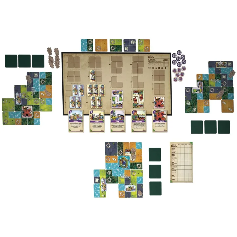 Life in Reterra è un nuovo gioco da tavolo del designer di Blood Rage Eric Lang