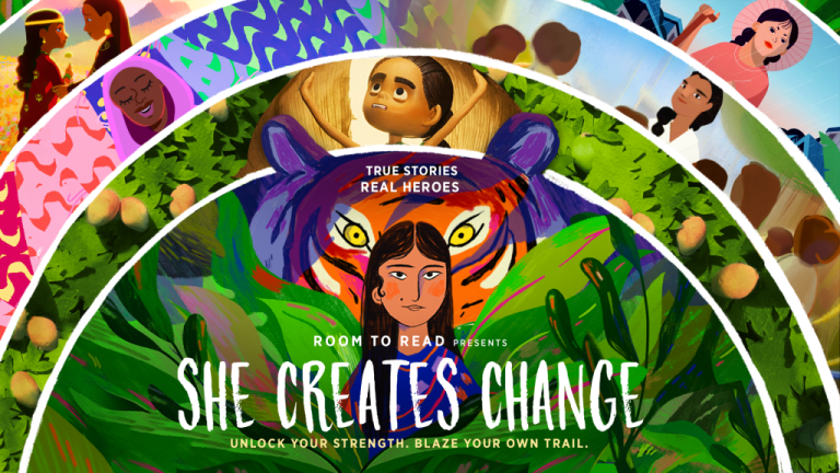 Spazio per leggere e Warner Bros.  Discovery presenterà in anteprima “She Creates Change”